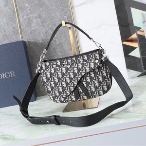 Dior Mini Saddle Bag with Strap